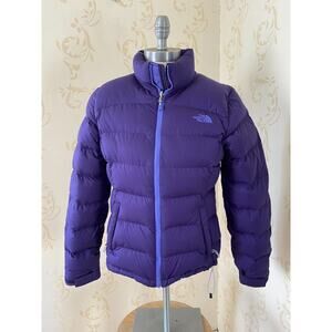 The North Face TNF Puffer 700 Fill Nuptse Purple Ladies Small - Worn Once